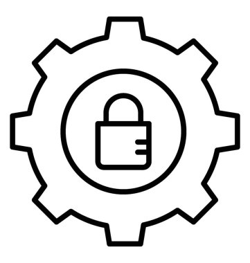  koruma satırı vektör simgesi