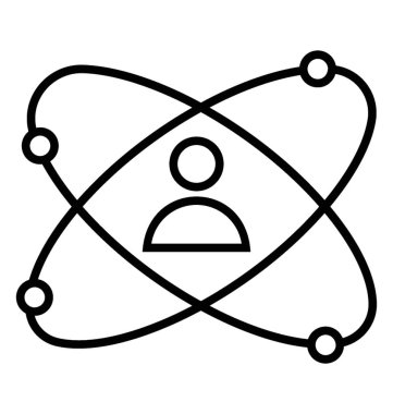  Kişisel gelişim satırı vektör simgesi