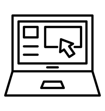  Yazılım satırı vektör simgesi