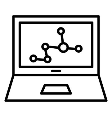  SEO izleme satırı vektör simgesi