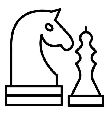  Strateji satırı vektör simgesi