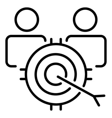  Bağlı satırı vektör simgesi