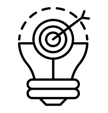  Kavram satırı vektör simgesi