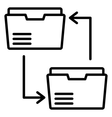  Paylaşım satırı vektör simgesi
