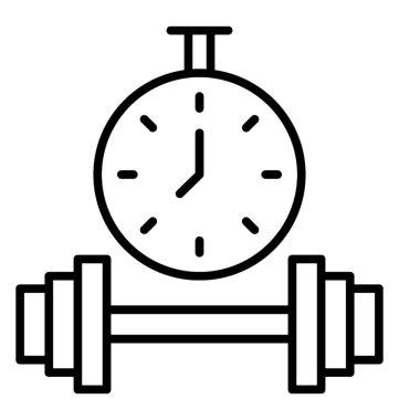  Performans satırı vektör simgesi