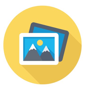  Resim vektör simgesi