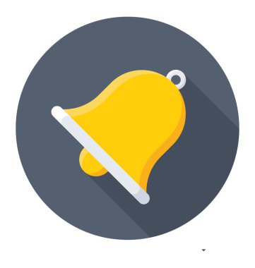  Çan vektör simgesi