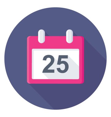  Takvim vektörü simgesi