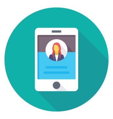  video arama vektör simgesi