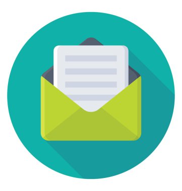  Gelen kutusu vektör simgesi