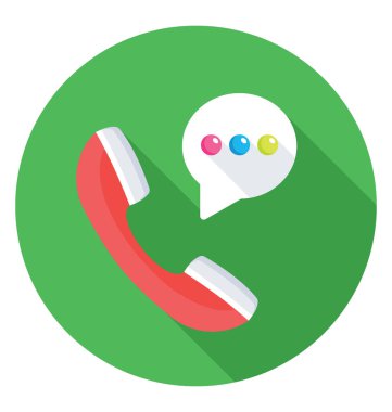  Telekomünikasyon vektör simgesi