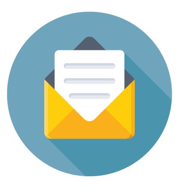  e-posta vektör simgesi