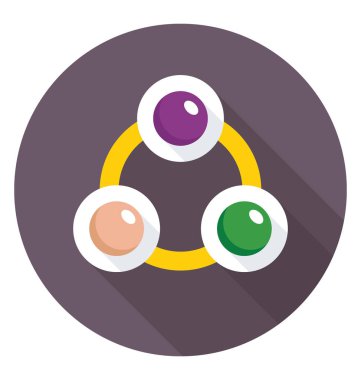  Ağ hiyerarşi vektör simgesi