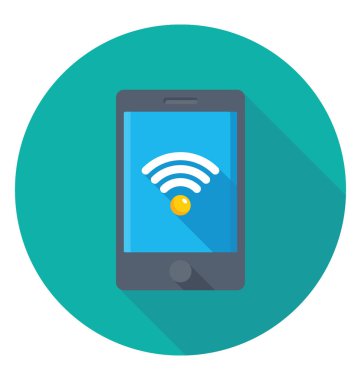  WiFi Hotspot vektör simgesi