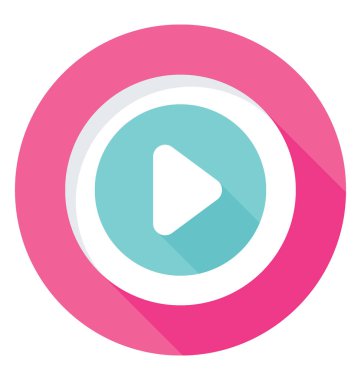  video oynatıcı vektör simgesi