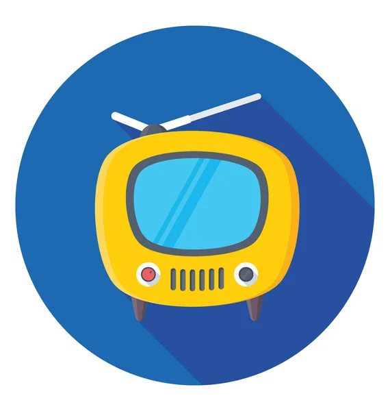 Векторная иконка Retro tv — стоковый вектор