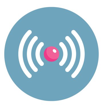  WiFi sinyal vektör simgesi