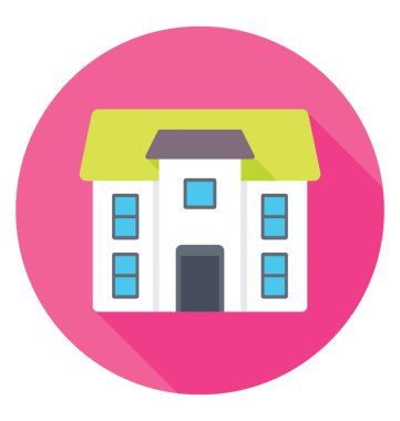  Konak vektör simgesi