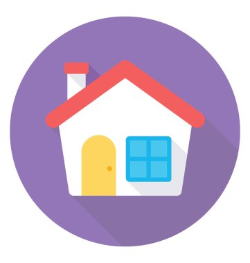  Ev vektörü simgesi