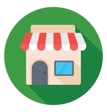  Mağaza vektör simgesi