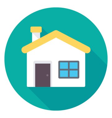  Ev vektörü simgesi