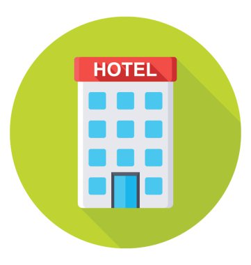  Lüks otel vektör simgesi