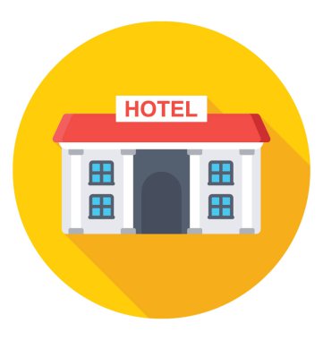  Lüks otel vektör simgesi