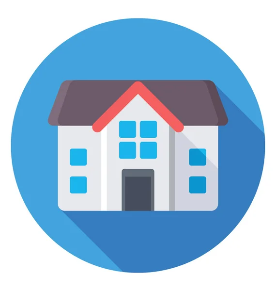 English House Vector Icon — Stock Vector