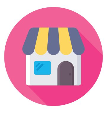  Mağaza vektör simgesi