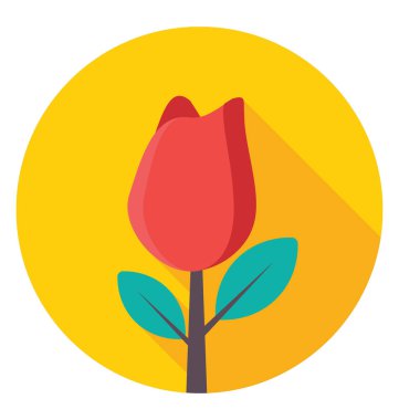  Rose Bud vektör simgesi