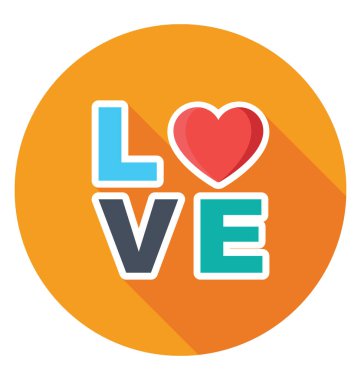  Sevgi işareti vektör simgesi