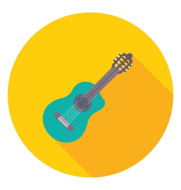  Gitar vektör simgesi