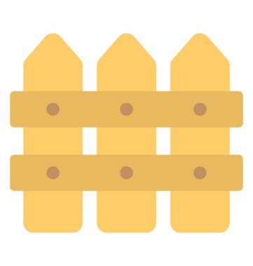  Çit vektör simgesi