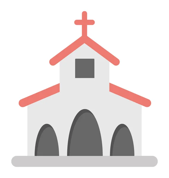 Iglesia Vector icono — Archivo Imágenes Vectoriales