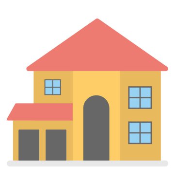  Konak vektör simgesi