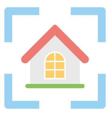  Ev hedef vektör simgesi