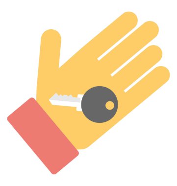  ev anahtarı vektör simgesi