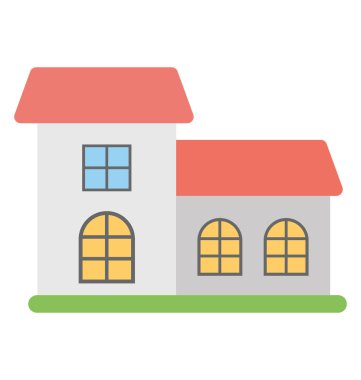  Ev vektörü simgesi