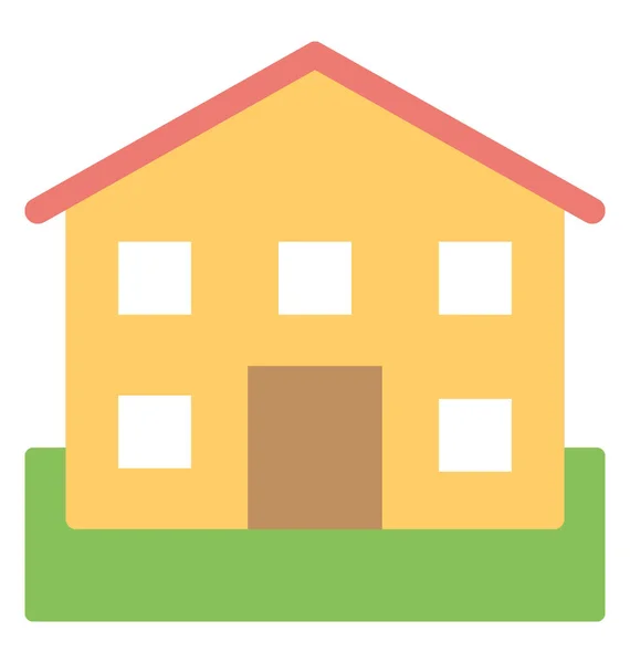 Cottage Vector Icon — Stock Vector