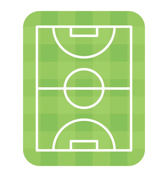 Estádio de futebol Vector Icon — Vetor de Stock