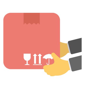  Kurye vektör simgesi