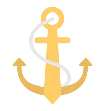  çapa vektör simgesi