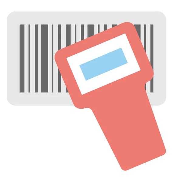 Barcode-Scanvektorsymbol — Stockvektor