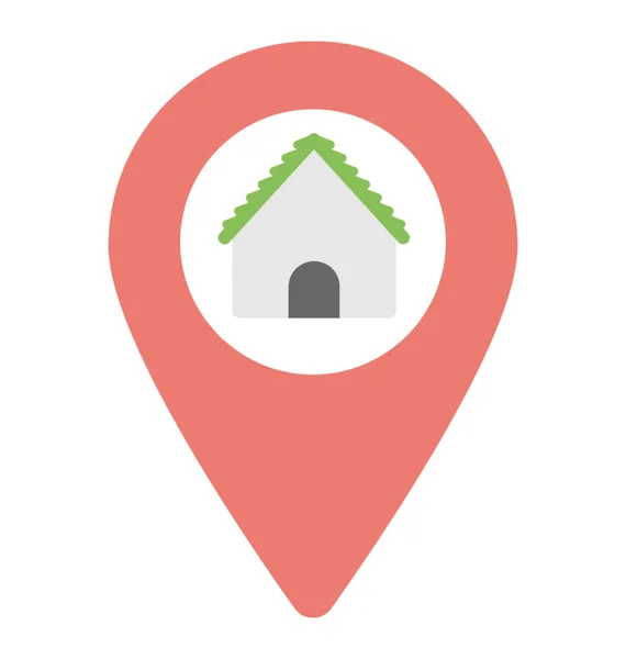 Home Localización Vector Icono — Vector de stock