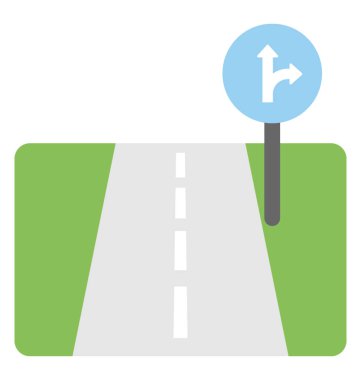  Yol Kılavuzu vektör simgesi 