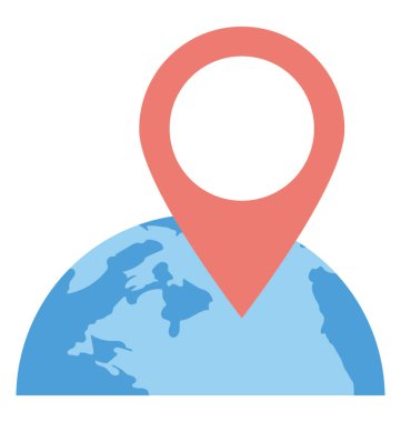  GPS vektör simgesi