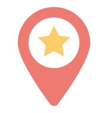  En sevdiğim yer vektör simgesi