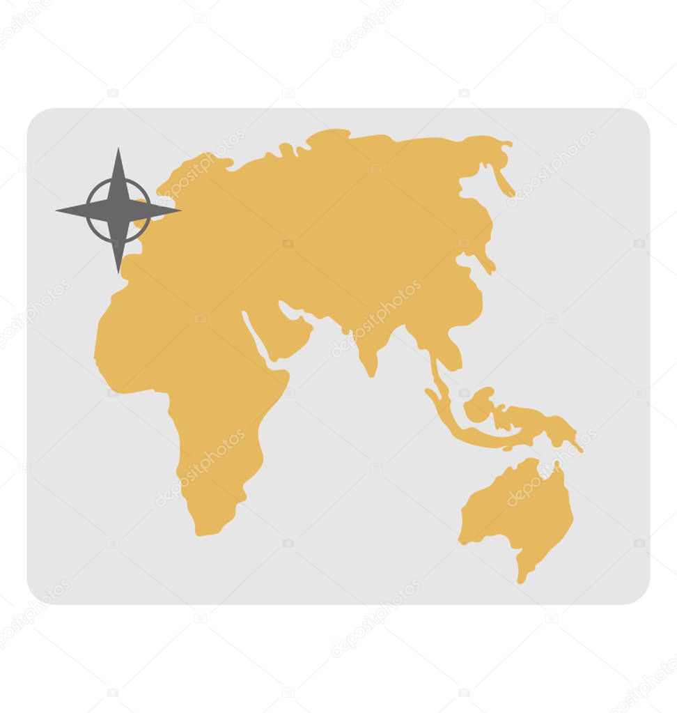  World Map Vector Icon