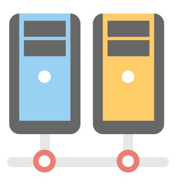  ağ paylaşım vektörü simgesi