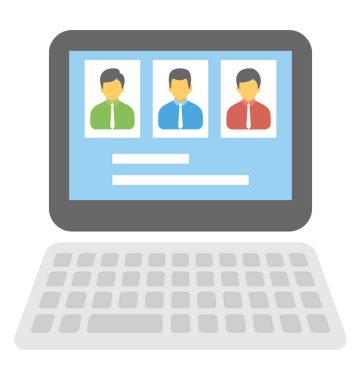  Zaman çizelgesi sayfa vektör simgesi